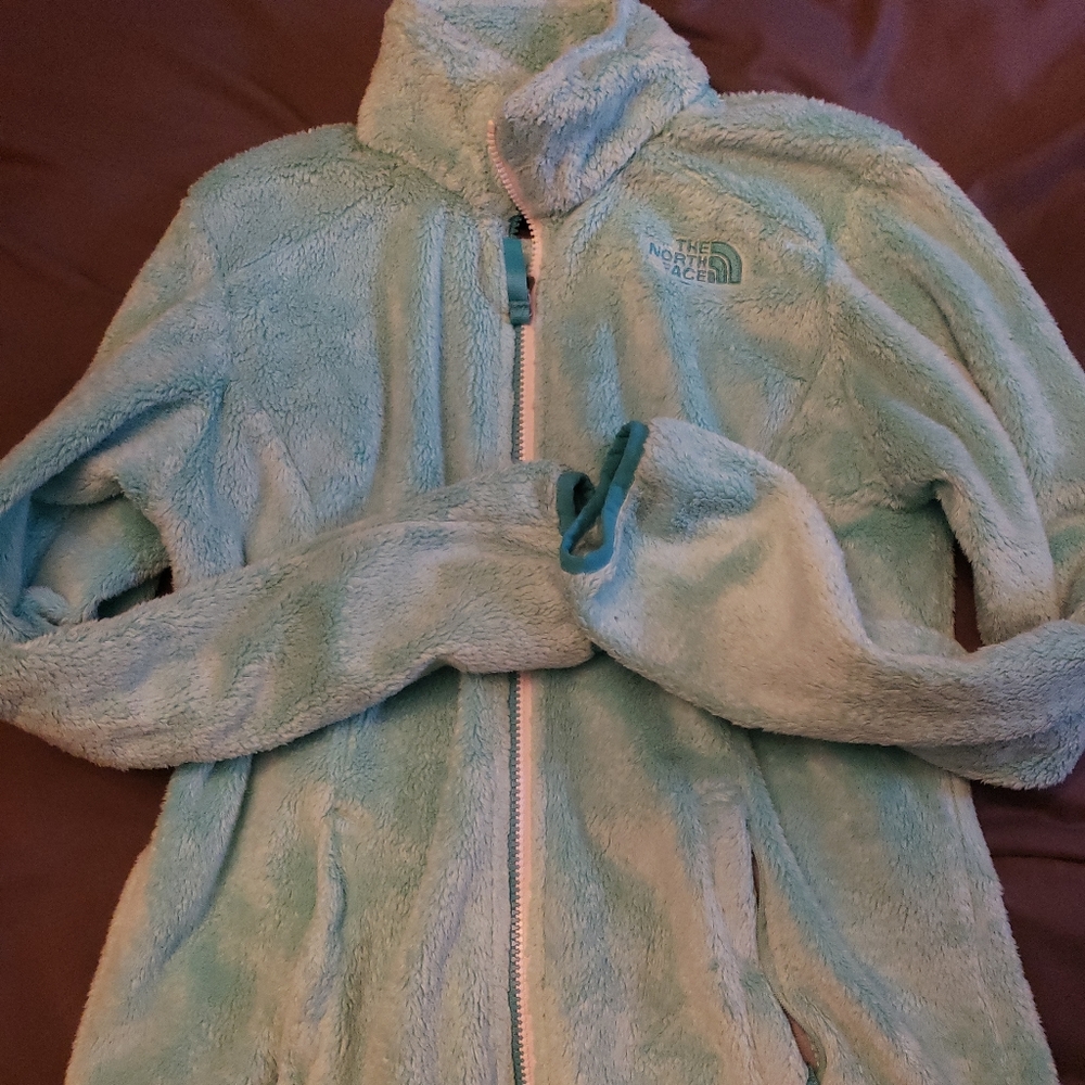 Girls Nothface Fleece Baby Blue Large